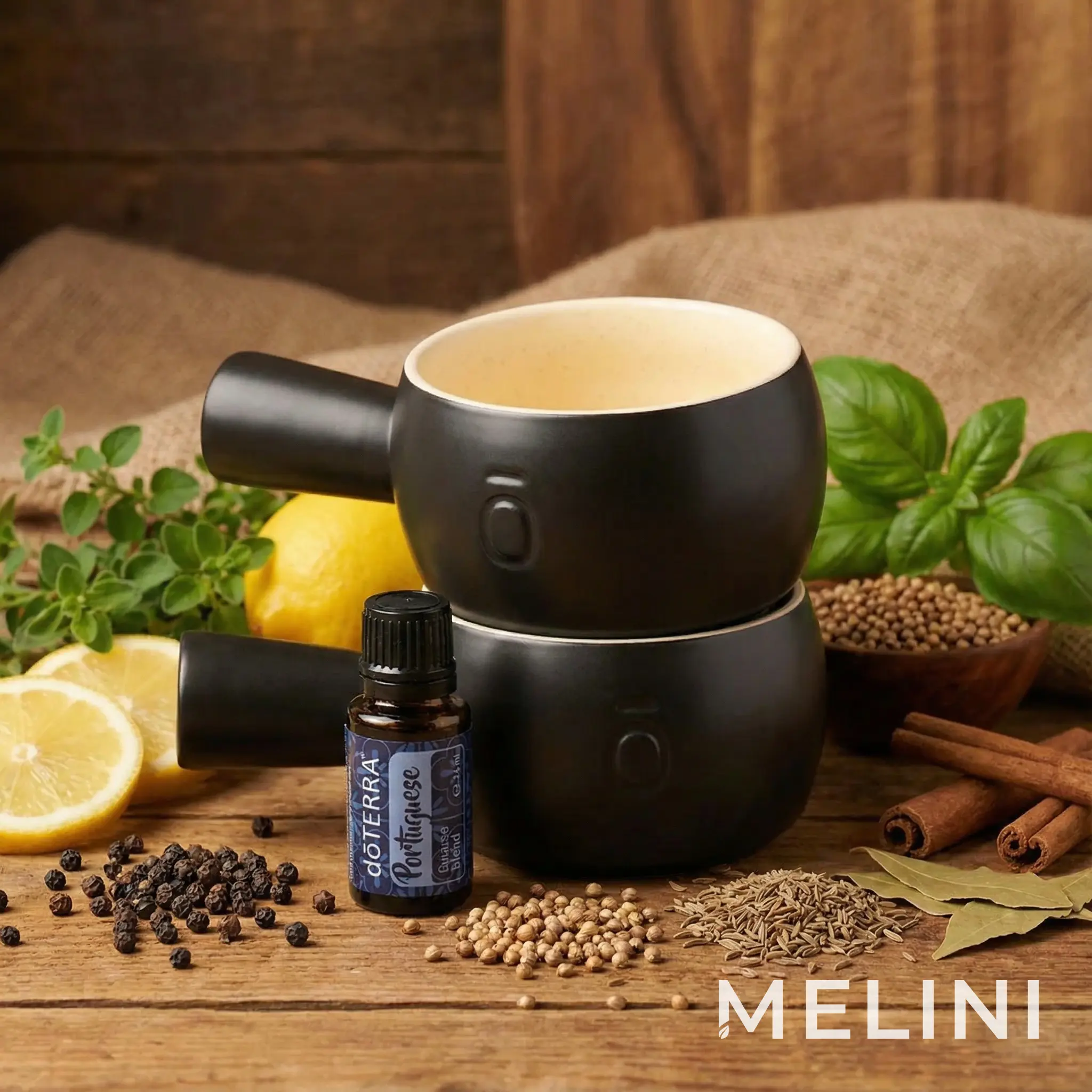 doTERRA Soup Bowl Set and Portuguese Flavours Blend