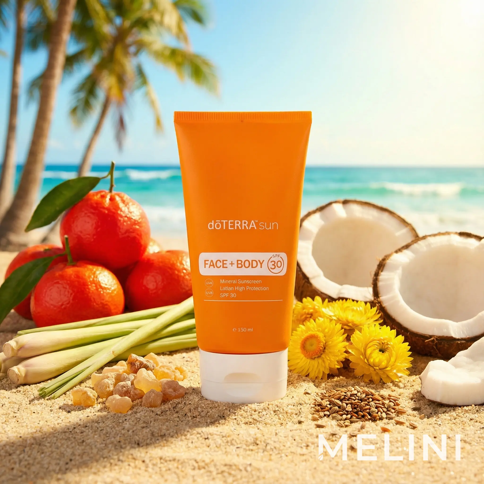 doTERRA sun mineral sun cream for face and body