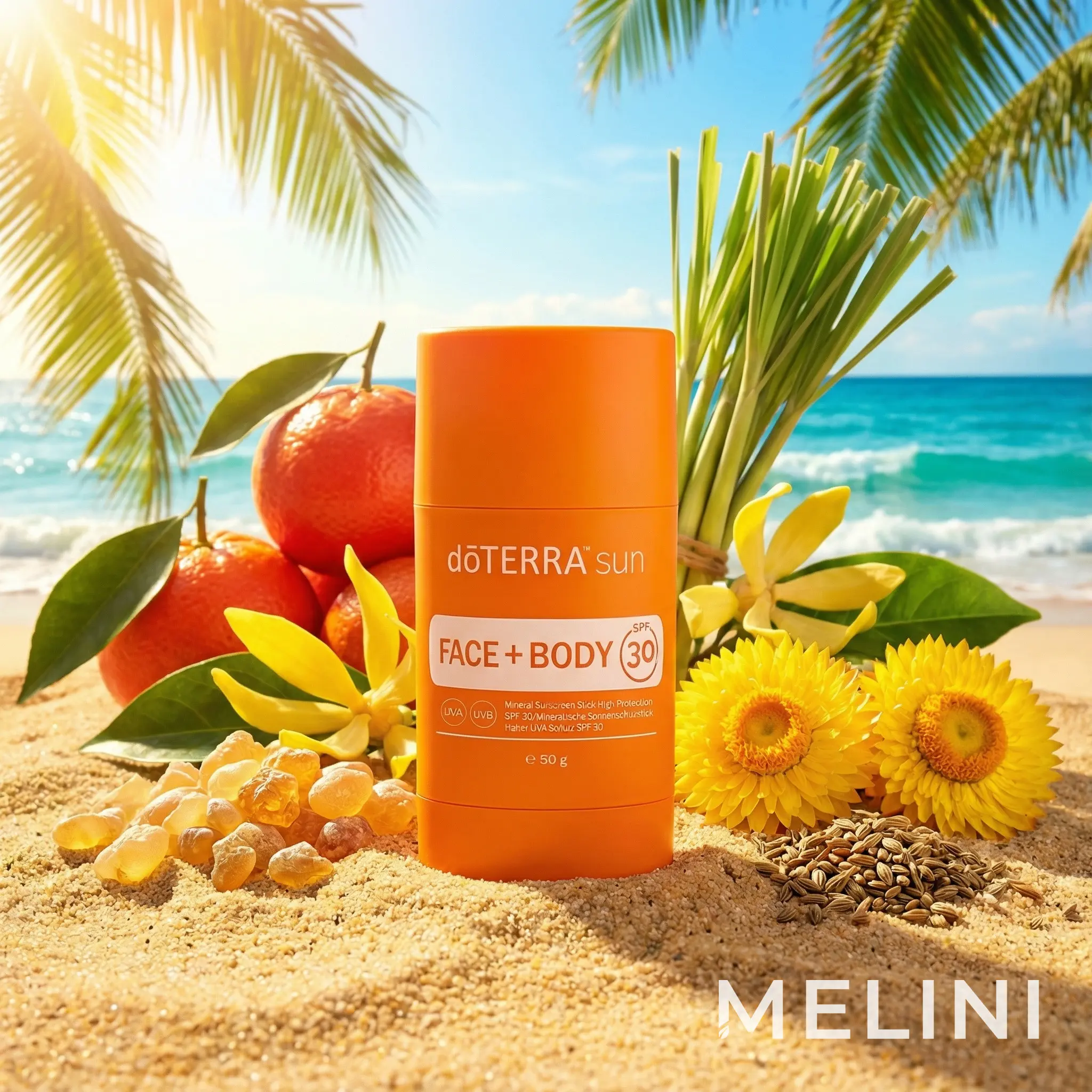 doTERRA sun mineral sunscreen stick for face and body