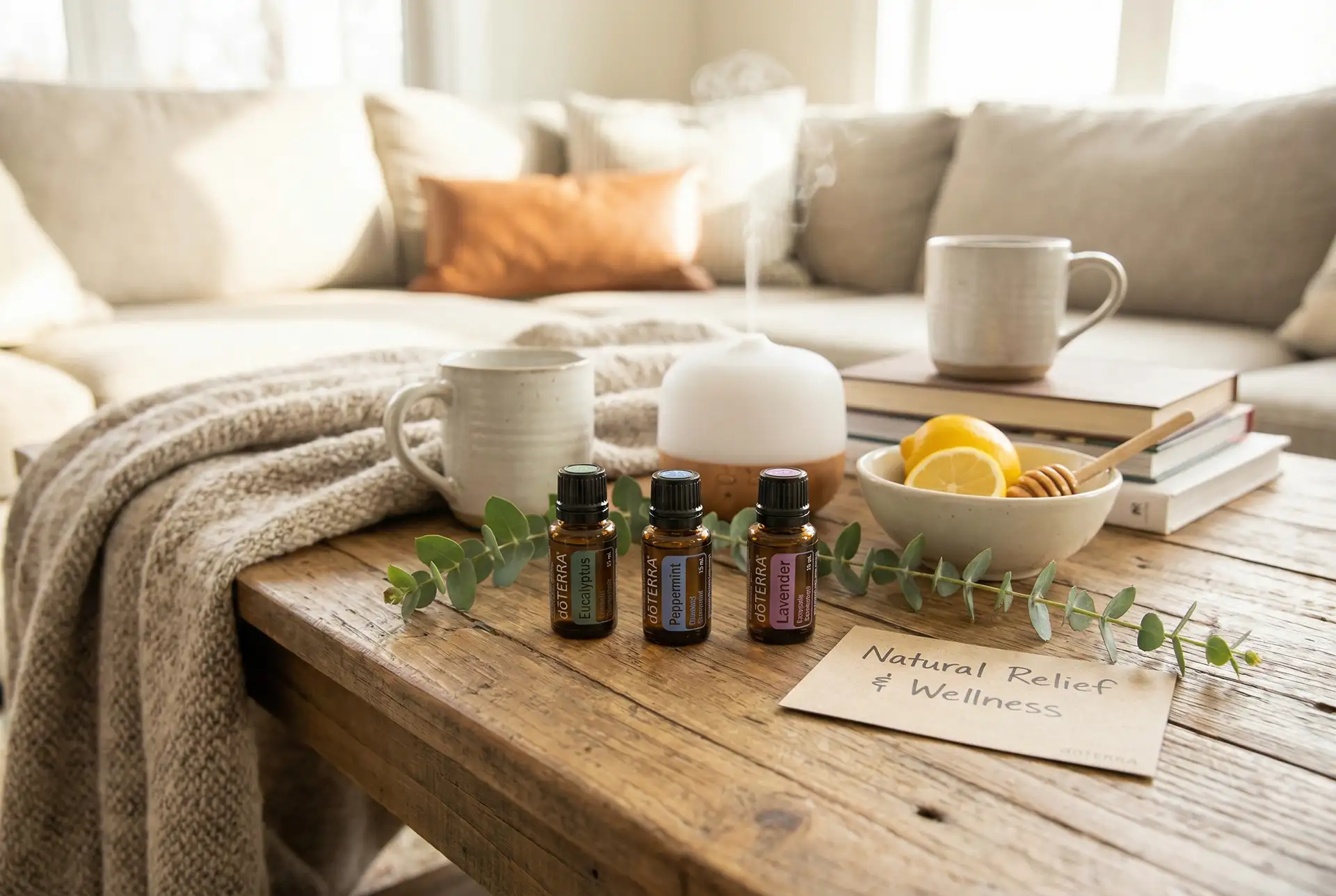 Essential Oils for Cough Relief